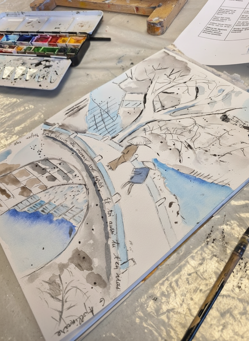 Éclaircir cette image en augmentant la luminosité tout en conservant la qualité artistique.